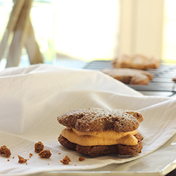 Gingerbread Pumpkin Mousse - A delightful fall dessert recipe from Carolina Cookie Company. Indulge in the rich flavors of gingerbread and pumpkin, perfectly blended for a heavenly treat. Try the recipe now and savor the taste of the season!