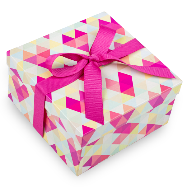 Explore sweetness and style with our Pastel Geometrical Hearts Cookie Box from Carolina Cookie Company. A charming assortment of cookies with soft and crunchy tastes. Order now and make a gift!